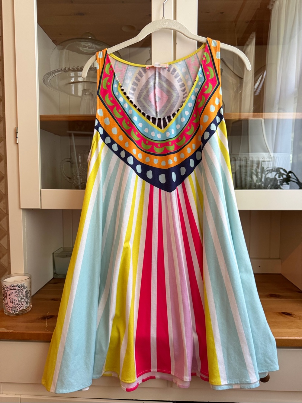 Mara Hoffman Multicolor Striped Summer Dress - Bright Stripe Print